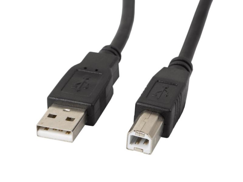 Cable length: 5 m. Connector 1: USB A, Connector 2: USB B, USB version: USB 2.0, Maximum data transfer rate: 0.48 Gbit/s