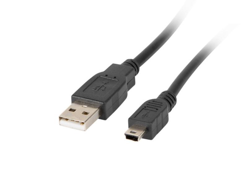 Cable length: 0.3 m. Connector 1: Mini-USB A, Connector 2: USB A, USB version: USB 2.0, Maximum data transfer rate: 0.48 Gbit/s