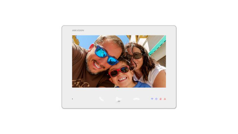 Monitor VIDEOINTERFON 2-FIRE HIKVISION DS-KH7300EY-WTHE2/WH