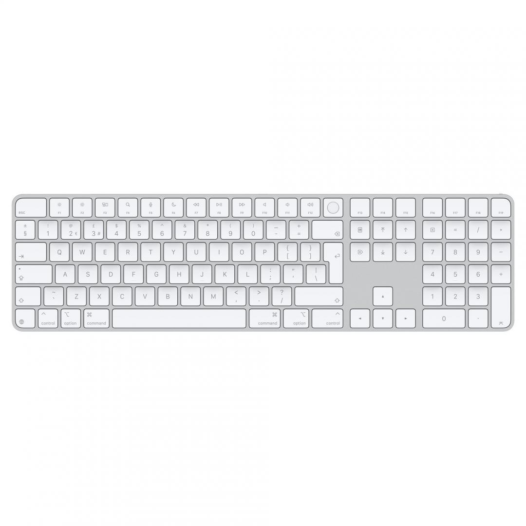 Magic KEYBOARD TOUCH ID NUM KEY WH-ROM MXK73RO/A
